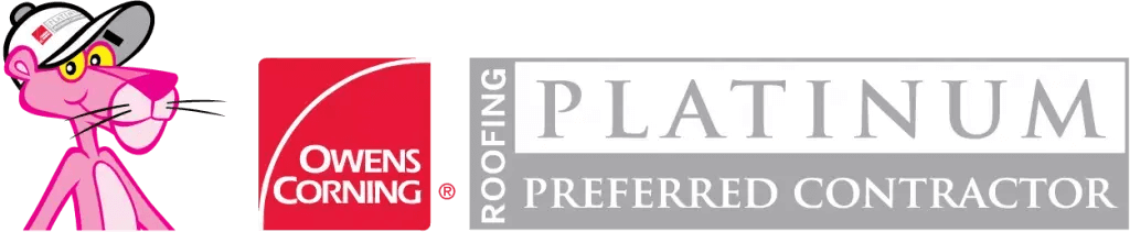 Owens Corning® Roofing Platinum Preferred Contractor logo